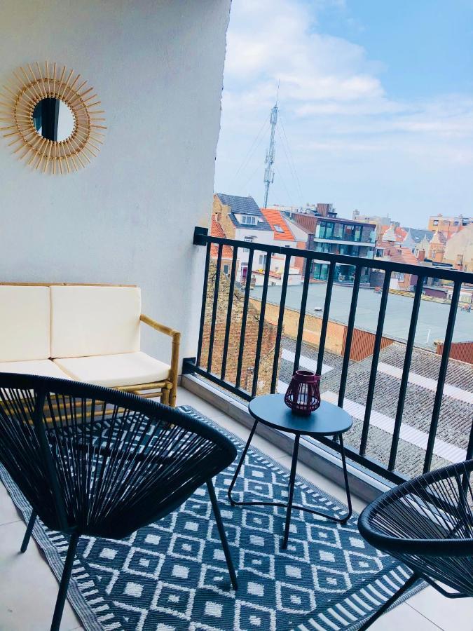 Chez Lileaula - Boho Duplex In Belle Epoque Apartment Остенде Екстериор снимка
